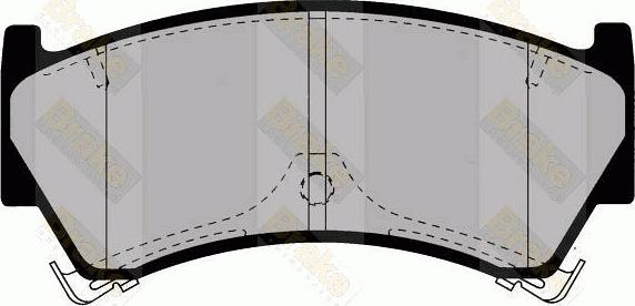 Brake Engineering PA1377 - Гальмівні колодки, дискові гальма avtolavka.club