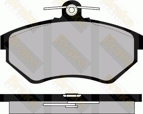 Brake Engineering PA819 - Гальмівні колодки, дискові гальма avtolavka.club