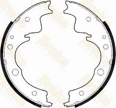 Brake Engineering SH2209 - Комплект гальм, барабанний механізм avtolavka.club