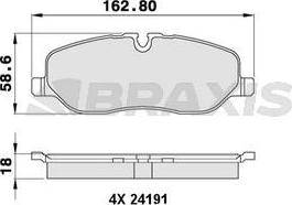 Roulunds Rubber 848381 - Гальмівні колодки, дискові гальма avtolavka.club