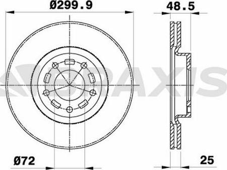 MAZDA C26Y-33-5XB - Гальмівний диск avtolavka.club