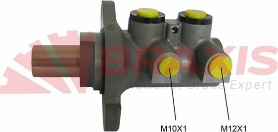 Braxis AJ0112 - Головний гальмівний циліндр avtolavka.club