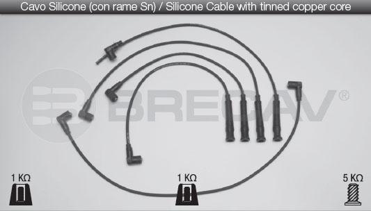Brecav 04.500 - Комплект проводів запалювання avtolavka.club