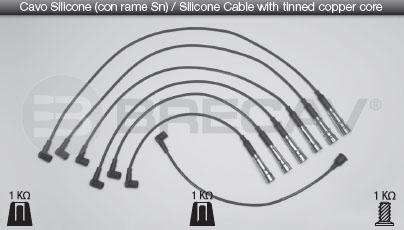 Brecav 08.521 - Комплект проводів запалювання avtolavka.club