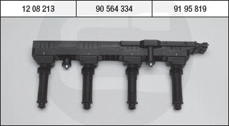 Brecav 109.012 - Котушка запалювання avtolavka.club