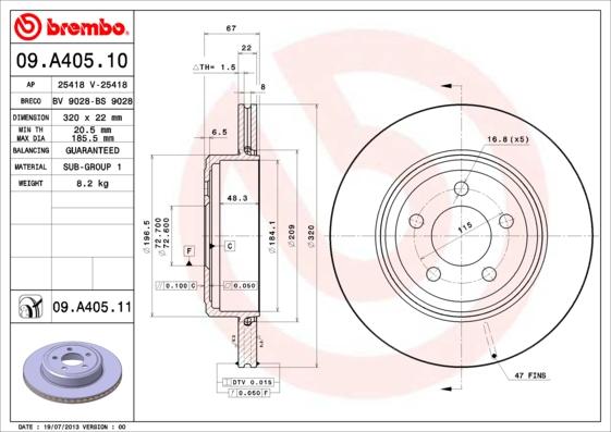 Breco BS 9028 - Гальмівний диск avtolavka.club