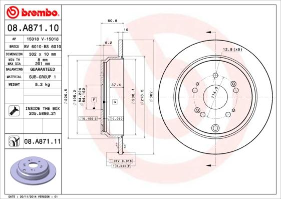 Breco BS 6010 - Гальмівний диск avtolavka.club