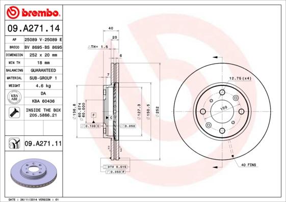 Breco BS 8695 - Гальмівний диск avtolavka.club