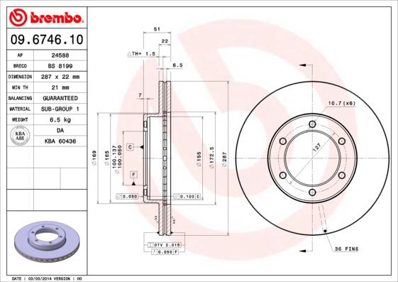 Breco BS 8199 - Гальмівний диск avtolavka.club