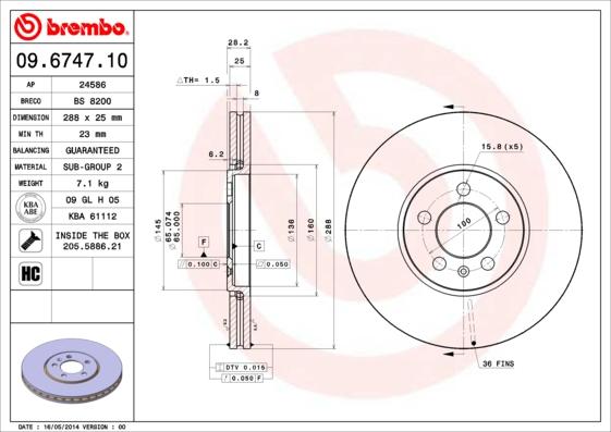 Breco BS 8200 - Гальмівний диск avtolavka.club