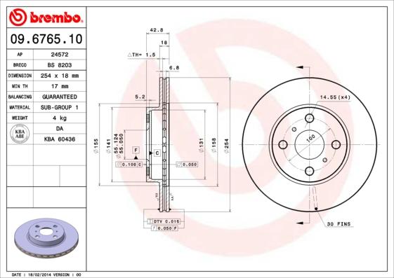 Breco BS 8203 - Гальмівний диск avtolavka.club