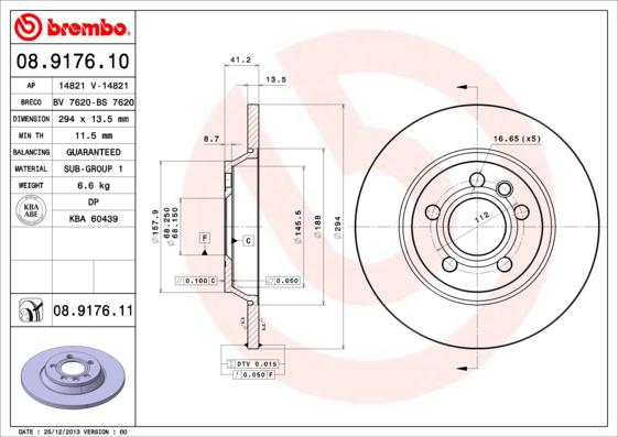 Breco BS 7620 - Гальмівний диск avtolavka.club