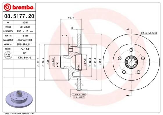 Breco BS 7393 - Гальмівний диск avtolavka.club