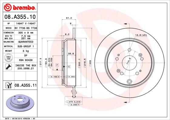 Breco BS 7738 - Гальмівний диск avtolavka.club