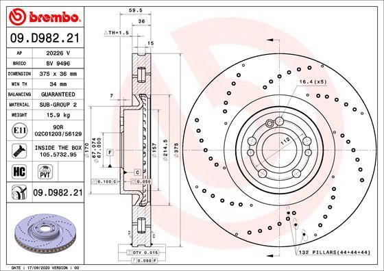 Breco BV 9496 - Гальмівний диск avtolavka.club