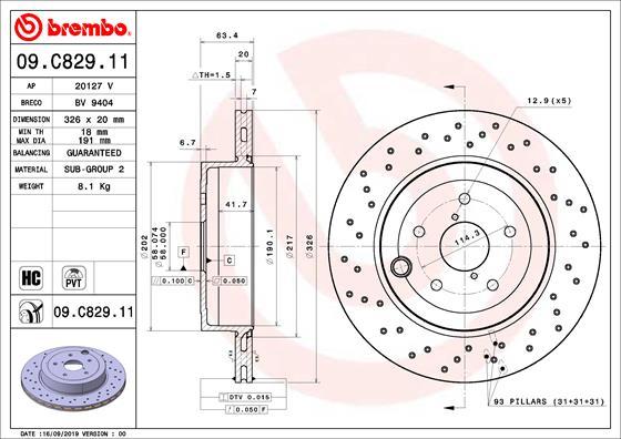 Breco BV 9404 - Гальмівний диск avtolavka.club