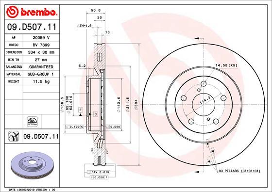 Breco BV 7899 - Гальмівний диск avtolavka.club