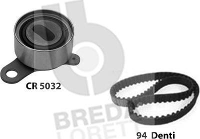 Breda Lorett KCD0655 - Комплект ременя ГРМ avtolavka.club