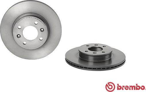 Brembo 09.9541.11 - Гальмівний диск avtolavka.club