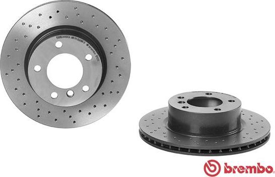 Brembo 09.9752.1X - Гальмівний диск avtolavka.club