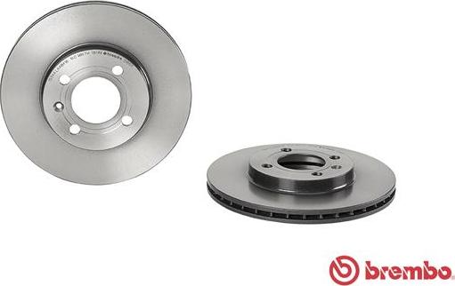 Brembo 09.5166.11 - Гальмівний диск avtolavka.club