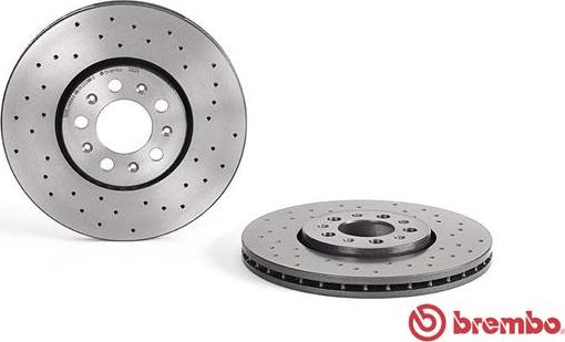 Brembo 09.7010.2X - Гальмівний диск avtolavka.club