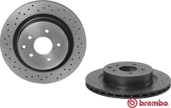 Brembo 09.7356.2X - Гальмівний диск avtolavka.club