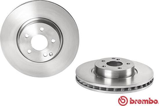 Brembo 09.A621.10 - Гальмівний диск avtolavka.club