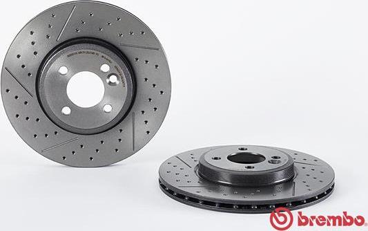 Brembo 09.A047.11 - Гальмівний диск avtolavka.club