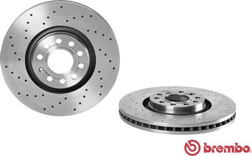 Brembo 09.A813.10 - Гальмівний диск avtolavka.club