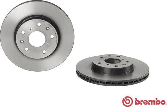 Brembo 09.A296.11 - Гальмівний диск avtolavka.club