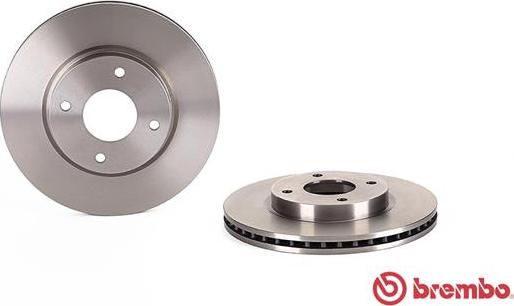 Brembo 09.B632.10 - Гальмівний диск avtolavka.club