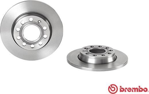 Brembo 08.9918.20 - Гальмівний диск avtolavka.club