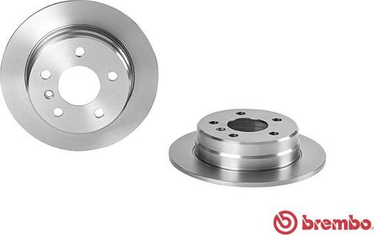 Brembo 08.9580.10 - Гальмівний диск avtolavka.club