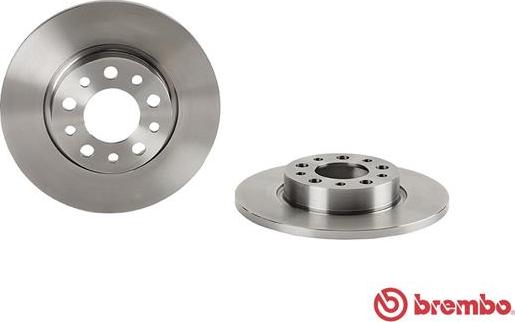 Brembo 08.9364.10 - Гальмівний диск avtolavka.club