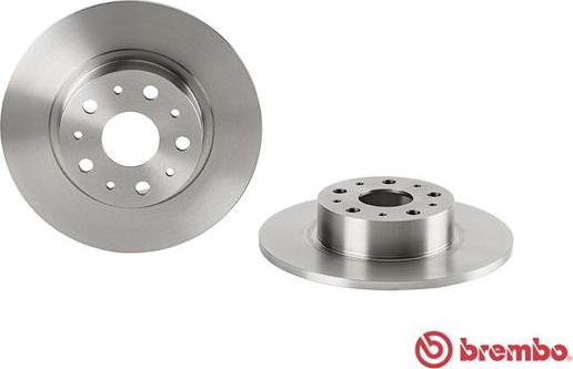 Brembo 08.6768.10 - Гальмівний диск avtolavka.club