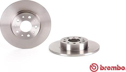 Brembo 08.A915.20 - Гальмівний диск avtolavka.club