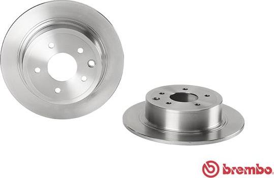 Brembo 08.A715.10 - Гальмівний диск avtolavka.club