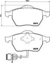 Brembo 07.B314.69 - Комплект високоефективних гальмівних колодок avtolavka.club