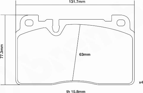 Brembo 07.B314.89 - Комплект високоефективних гальмівних колодок avtolavka.club