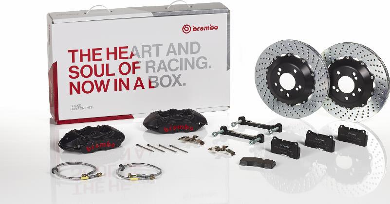 Brembo 2P1.8011AS - Комплект економічних гальм avtolavka.club