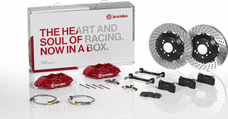 Brembo 1P1.8511A_ - Комплект економічних гальм avtolavka.club