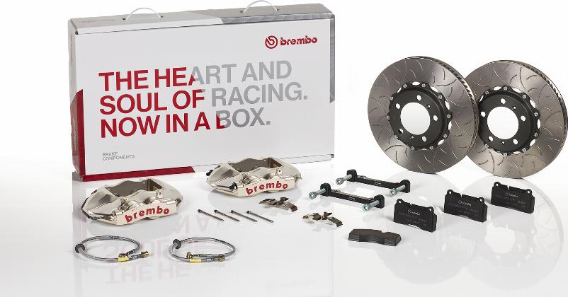 Brembo 2P3.8011AR - Комплект економічних гальм avtolavka.club