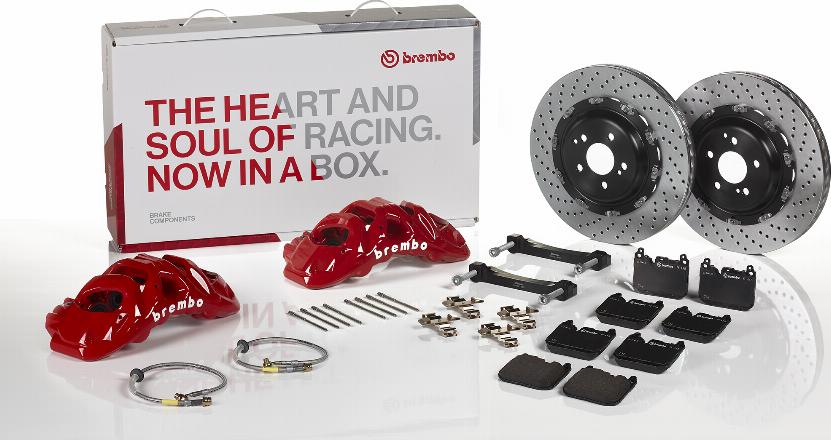 Brembo 1Q1.9628A_ - Комплект економічних гальм avtolavka.club