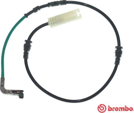 Brembo A 00 412 - Сигналізатор, знос гальмівних колодок avtolavka.club