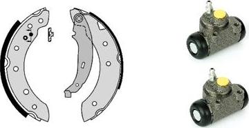 Brembo H 61 065 - Комплект гальм, барабанний механізм avtolavka.club