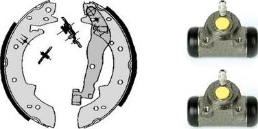 Brembo H 68 053 - Комплект гальм, барабанний механізм avtolavka.club