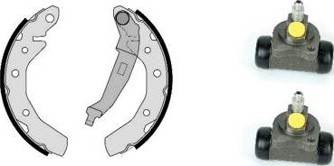 Brembo H 15 001 - Комплект гальм, барабанний механізм avtolavka.club