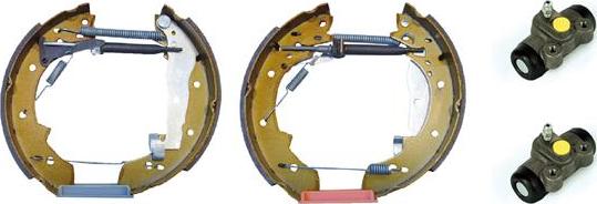 Brembo K 61 019 - Комплект гальм, барабанний механізм avtolavka.club