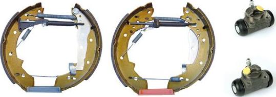 Brembo K 68 040 - Комплект гальм, барабанний механізм avtolavka.club